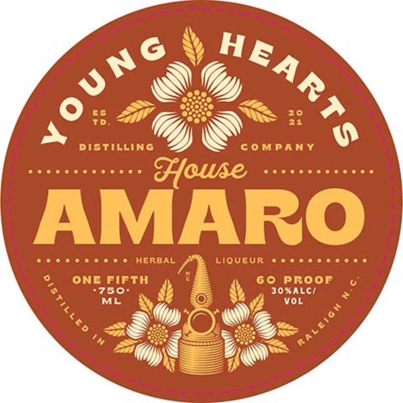 Young Hearts House Amaro Herbal Liqueur