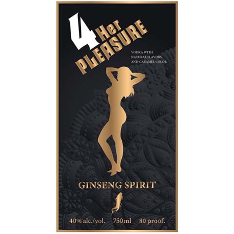 4 Her Pleasure Ginseng Spirit Vodka