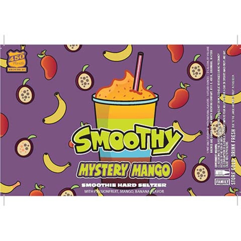 450 North Mango Mystery Smoothie Hard Seltzer