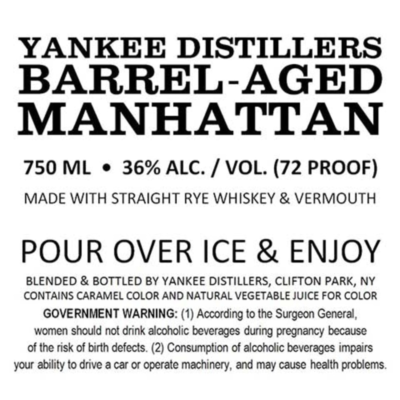 Yankee Barrel-Aged Manhattan