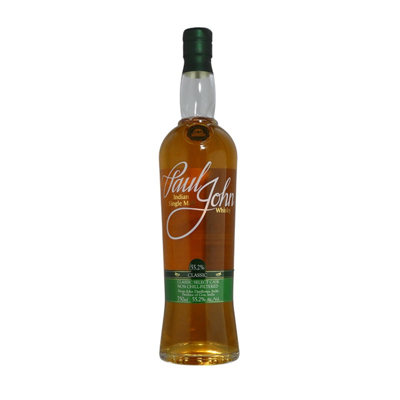 Paul John Classic Select Cask Single Malt Whisky (700ml)