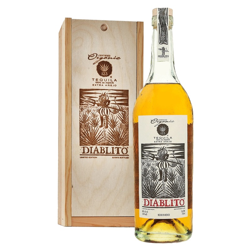 123 Diablito Tequila Extra Anejo 6-Pack Sale (750ml)